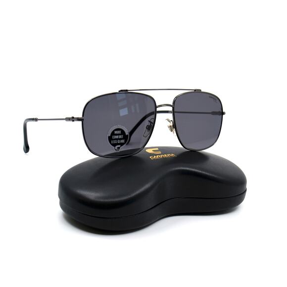 BRAND NEW CARRERA 1024/S ROSE GOLD GREY MIRROR AVIATOR SUNGLASSES - Picture 11 of 11